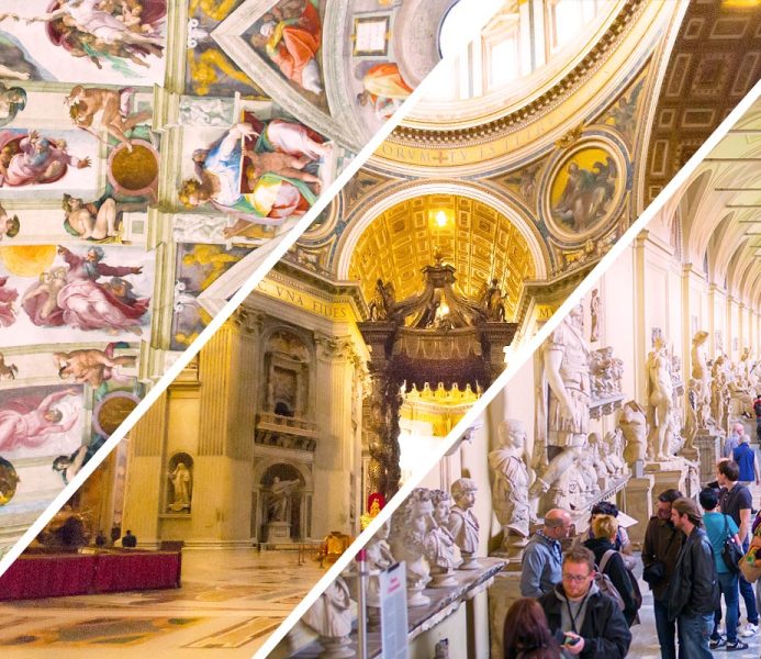 Tour guiado: Museos Vaticanos y Capilla Sixtina + visita sin fila a la Basílica de San Pedro