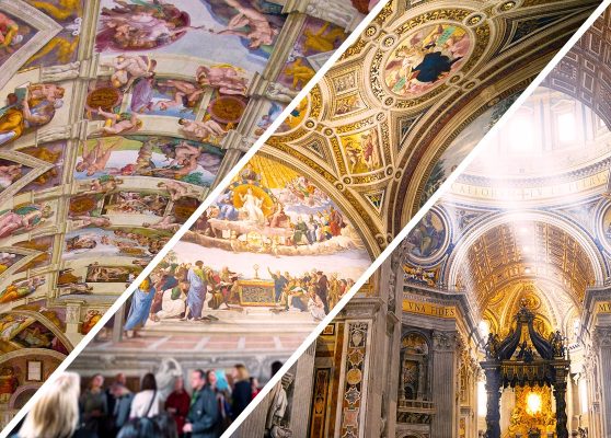 Tour semi-privado del Vaticano: Museos Vaticanos, Capilla Sixtina y Basílica de San Pedro